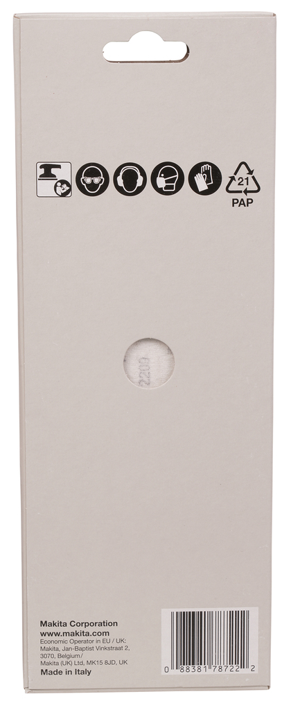 Schuurvel 93x185mm A120 velcro