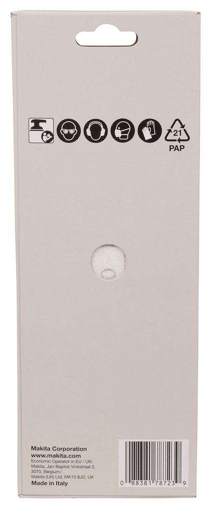 Schuurvel 93x185mm A150 velcro