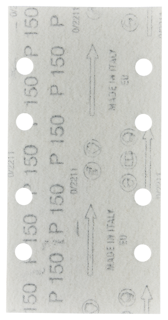 Schuurvel 93x185mm A150 velcro