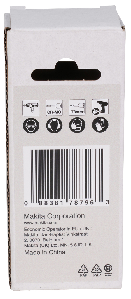 Slagschroefbit T30x78mm