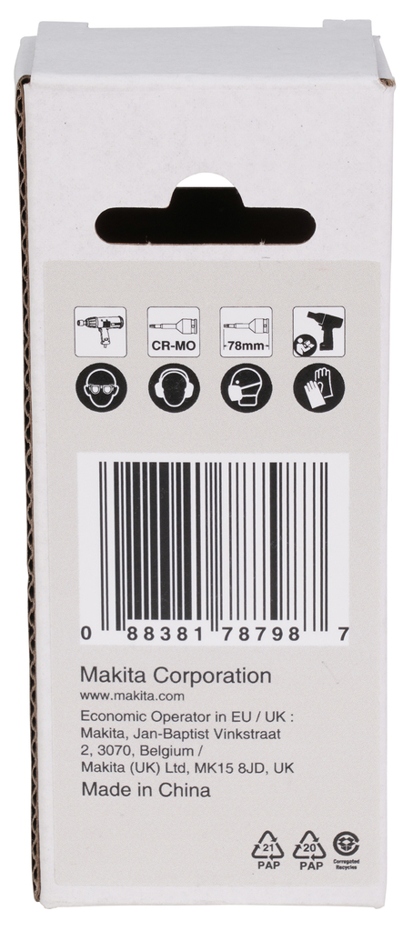 Slagschroefbit T40x78mm