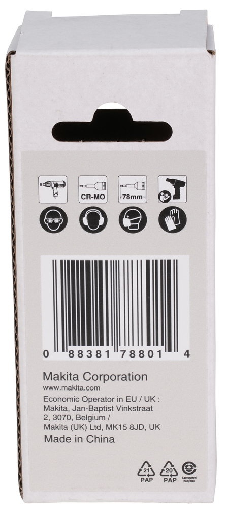 Slagschroefbit T55x78mm
