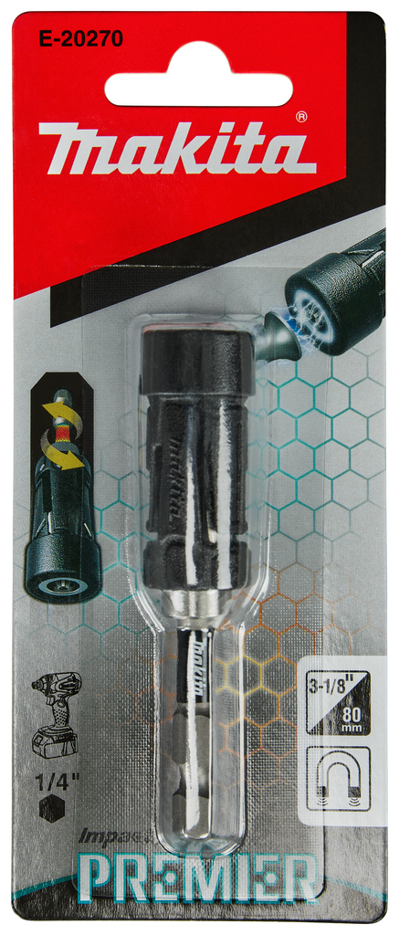 Bithouder 1/4"x79mm magboost