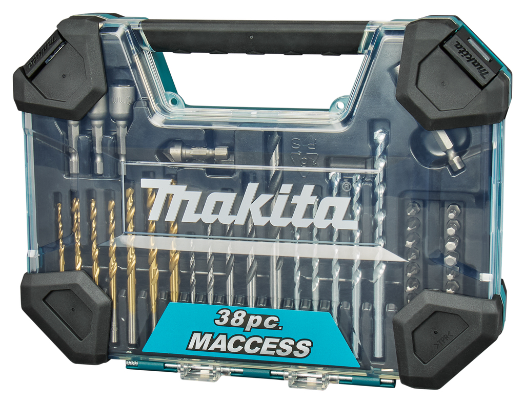 Boor-/schroefbitset 38-delig in koffer