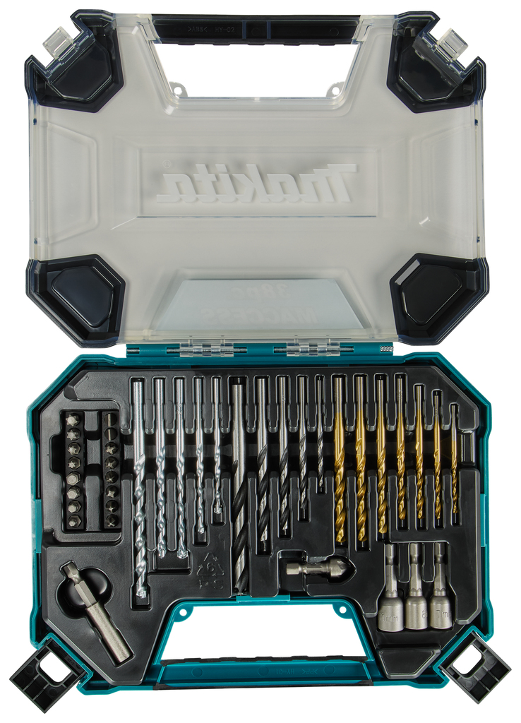 Boor-/schroefbitset 38-delig in koffer