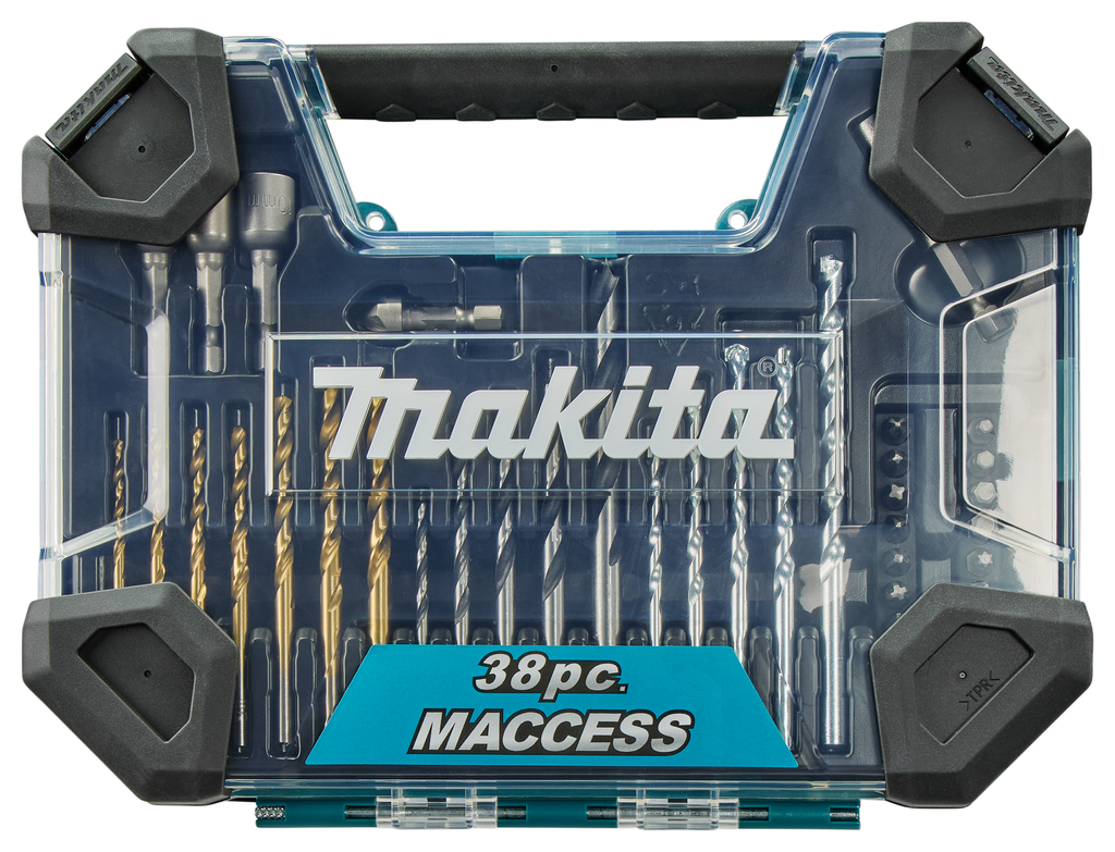 Boor-/schroefbitset 38-delig in koffer