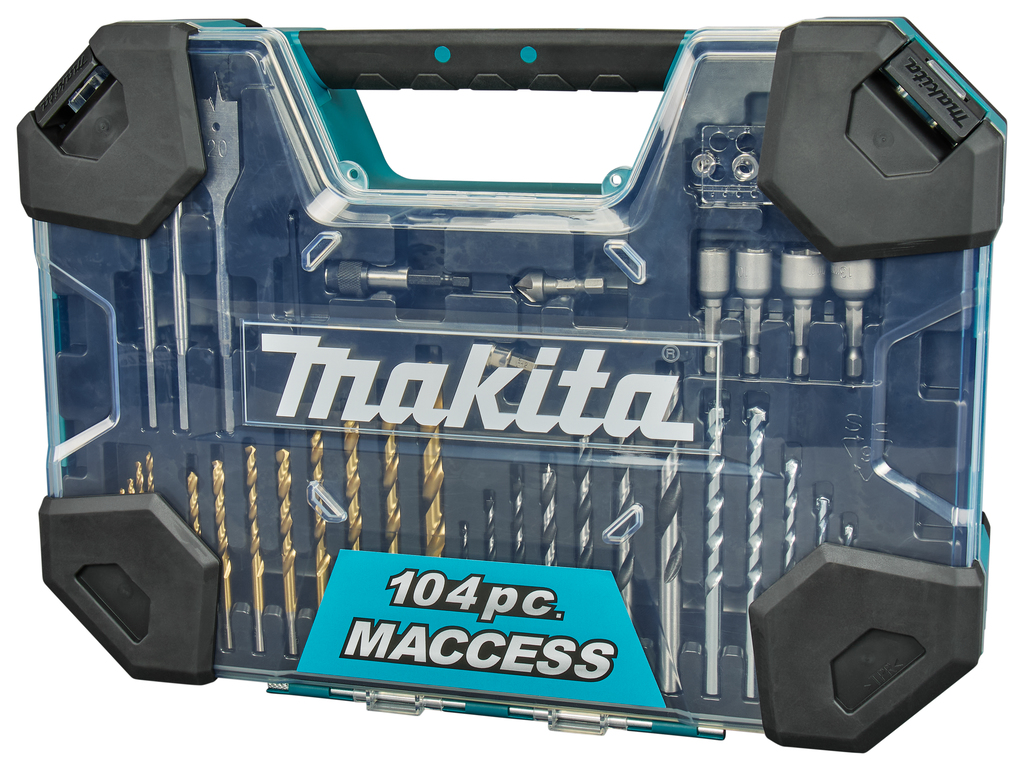 Boor-/schroefbitset 104-Delig