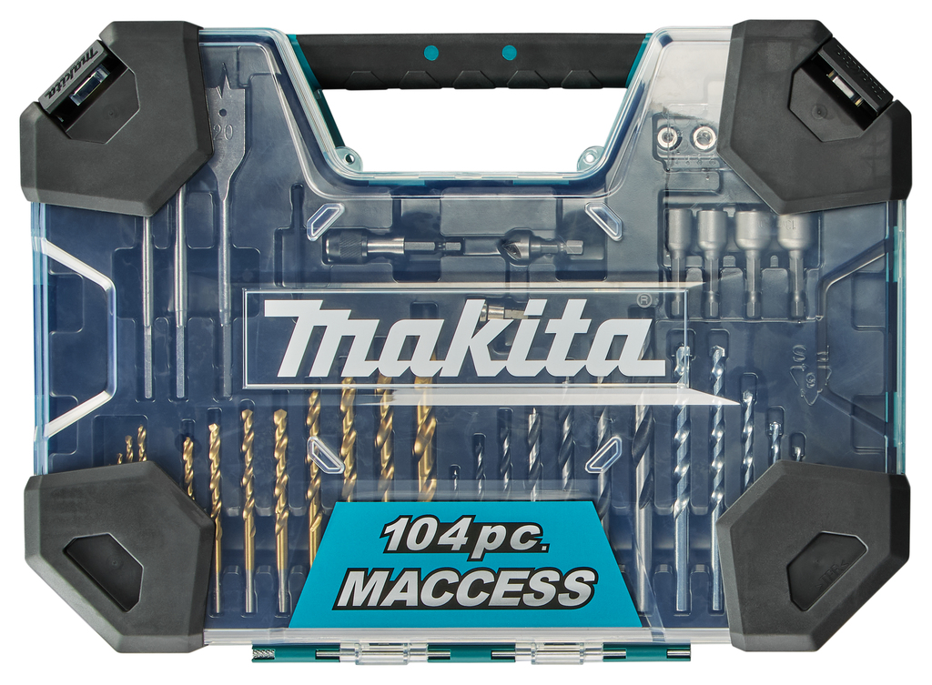 Boor-/schroefbitset 104-Delig