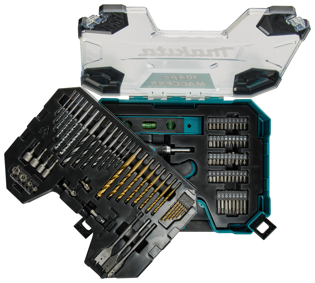 Boor-/schroefbitset 104-Delig