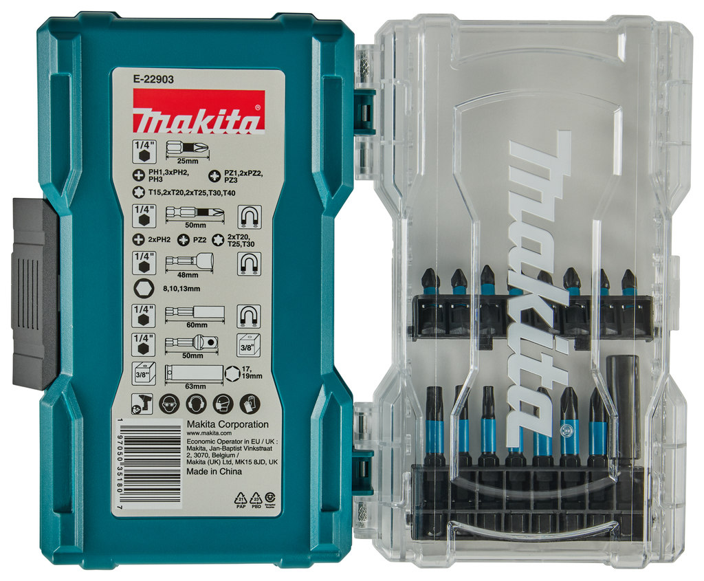 Slagschroefbitset 30-delig