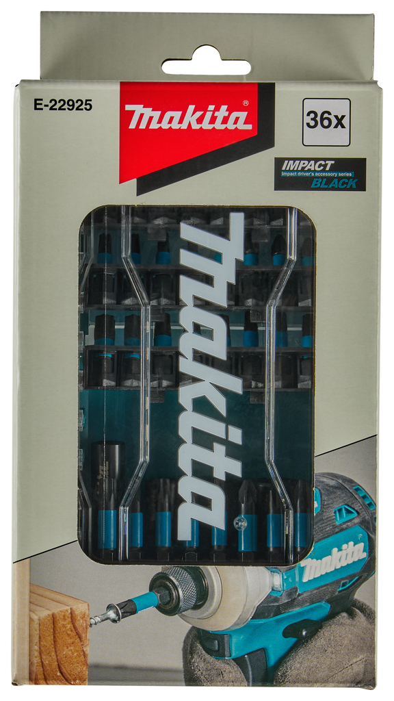 Slagschroefbitset 36-delig