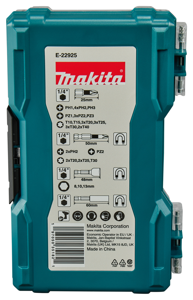 Slagschroefbitset 36-delig