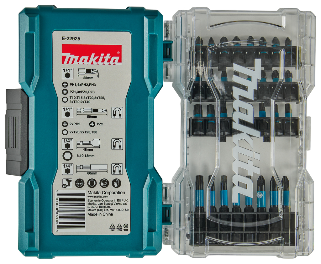 Slagschroefbitset 36-delig