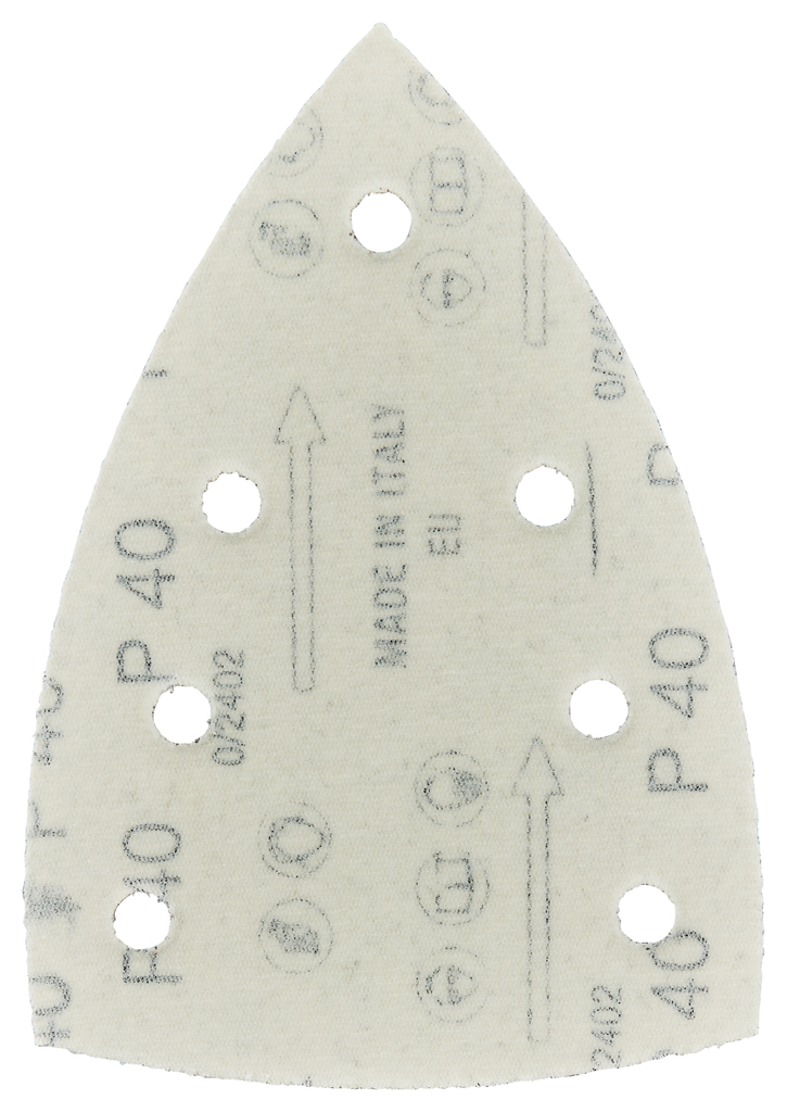 Delta schuurvel 100x150mm A40 velcro