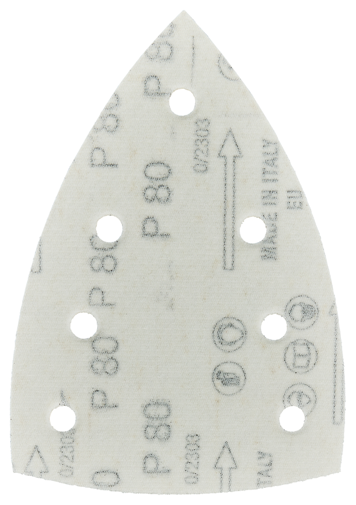Delta schuurvel 100x150mm A80 velcro