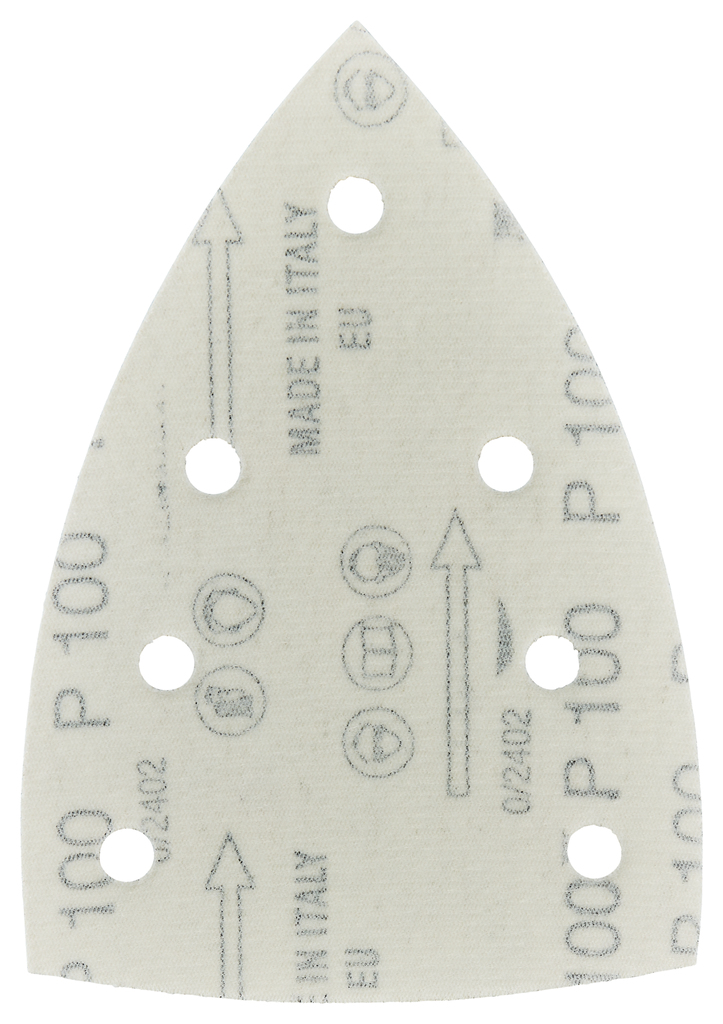 Delta schuurvel 100x150mm A100 velcro