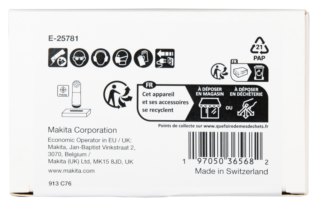 TMA054 Invalzaagblad 32x50mm hout