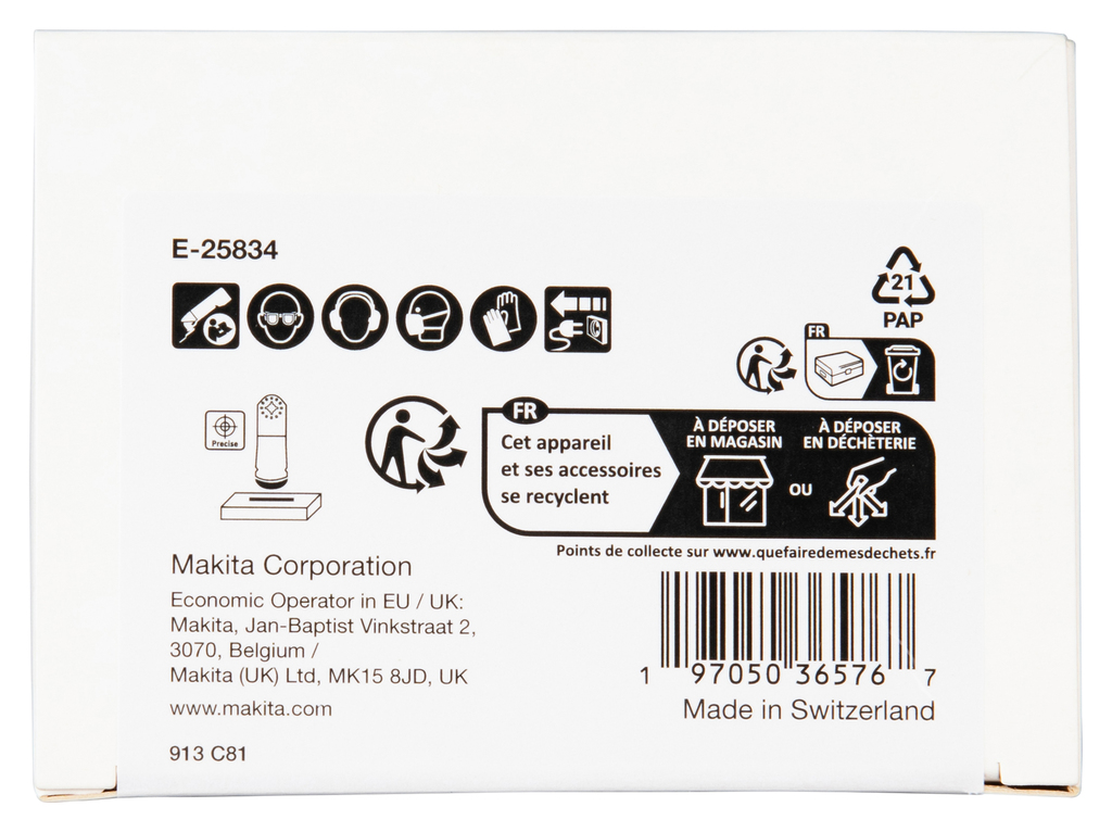 TMA052 Invalzaagblad 65x40mm hout