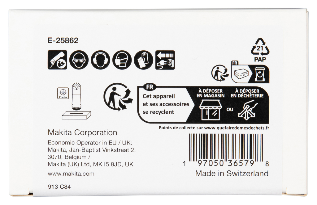 TMA058 Invalzaagblad 20x30mm hout/staal