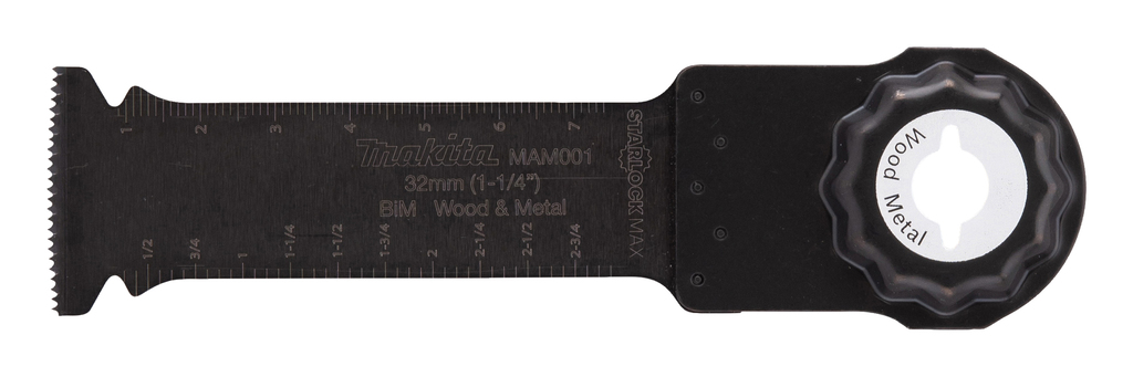 MAM001 Invalzaagblad 32x80mm hout&staal