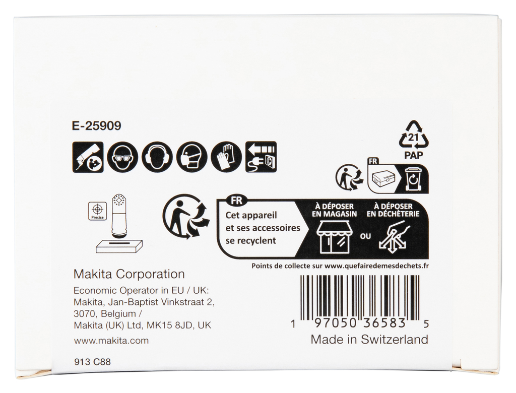 TMA048 Invalzaagblad 65x40mm hout&spijkers