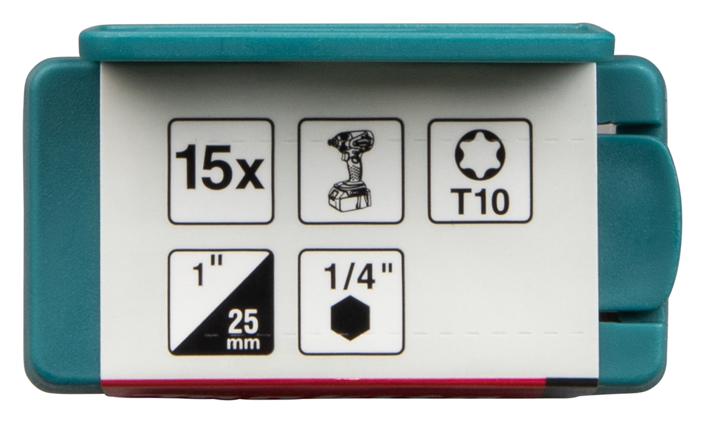 Slagschroefbits T10x25mm 