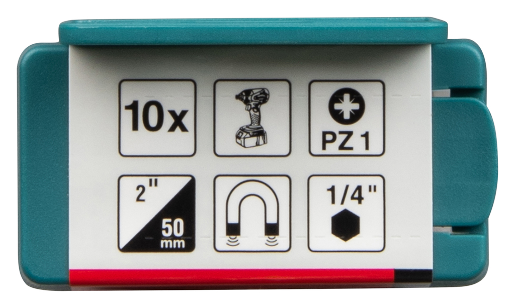 Slagschroefbits PZ1x50mm 