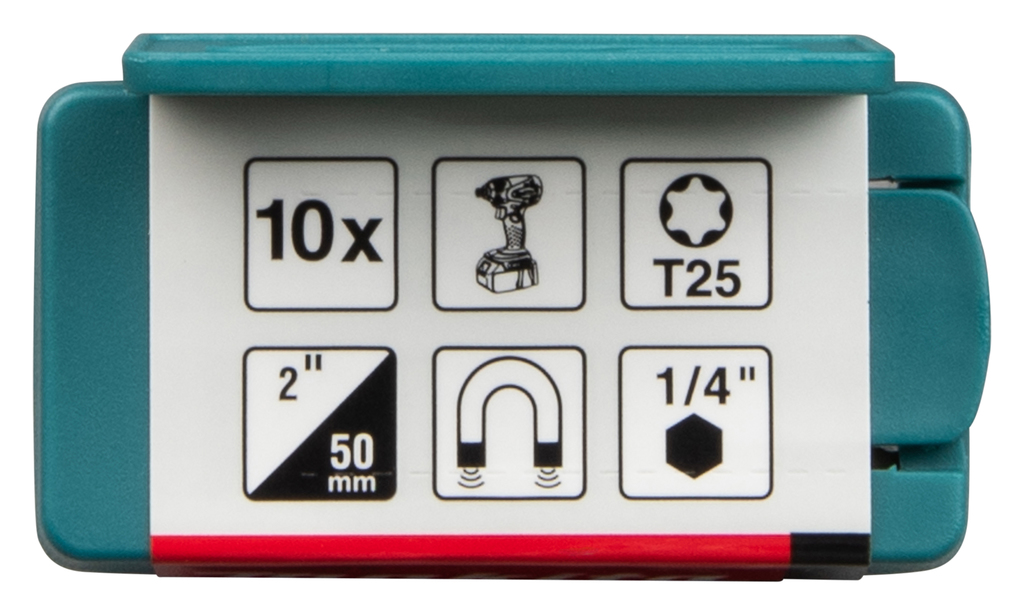 Slagschroefbit T25x50mm 