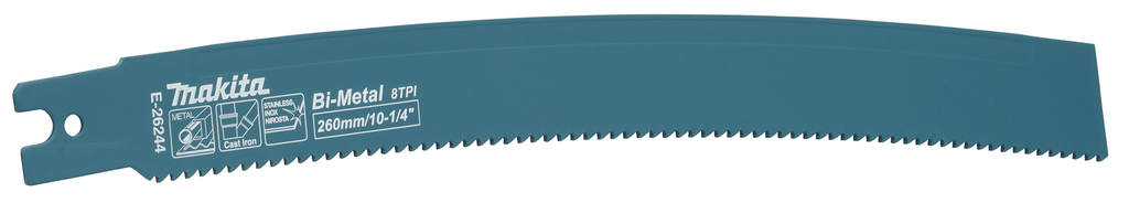 Reciprozaagblad Gebogen - Staal 235mm