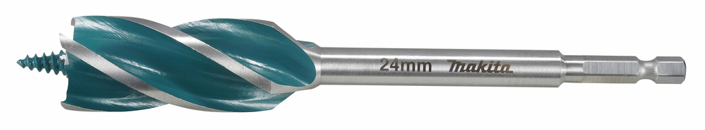 4-snijder houtboor 24x165mm