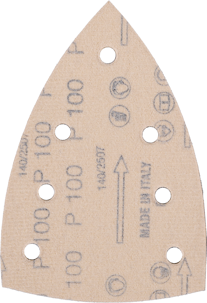 Delta schuurvel 100x150 A100 velcro