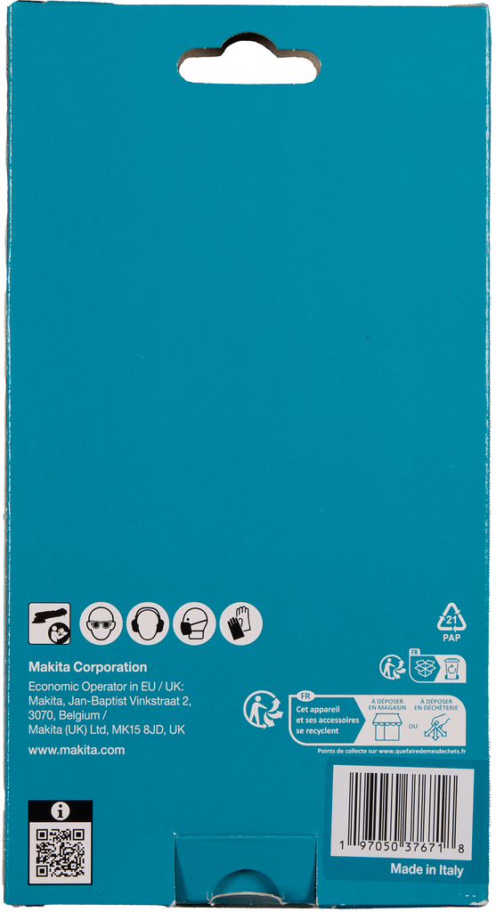Delta schuurvel 100x150 A120 velcro
