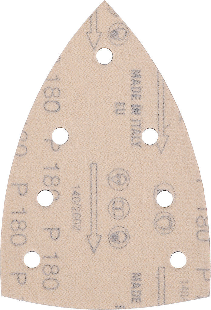Delta schuurvel 100x150 A180 velcro