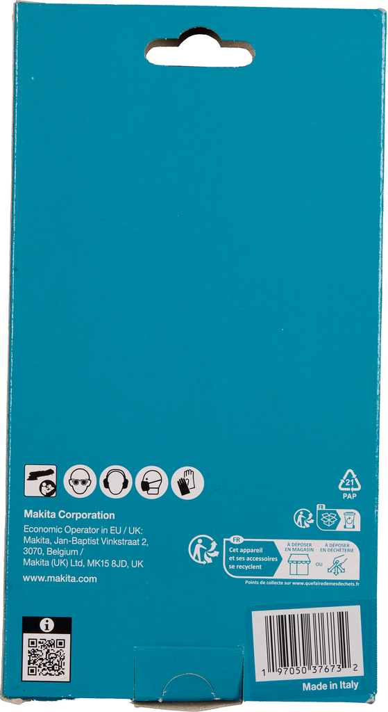 Delta schuurvel 100x150 A180 velcro