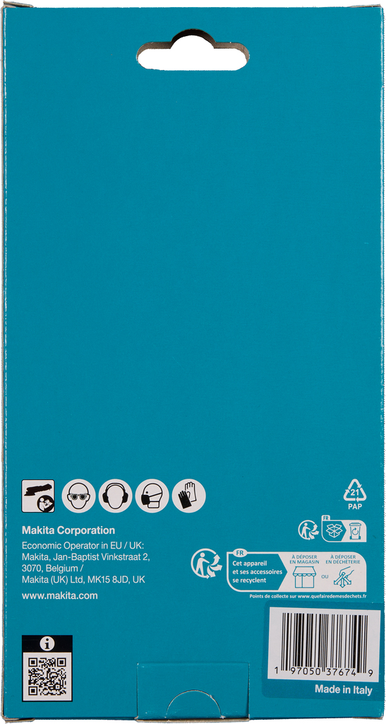 Delta schuurvel 100x150 A240 velcro