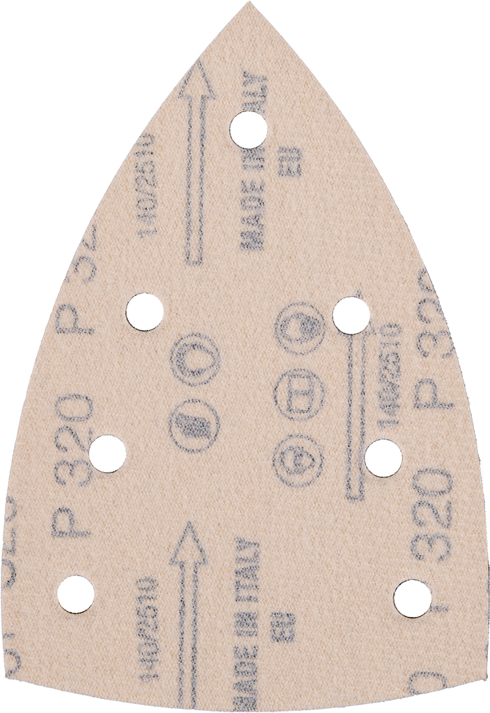 Delta schuurvel 100x150 A320 velcro