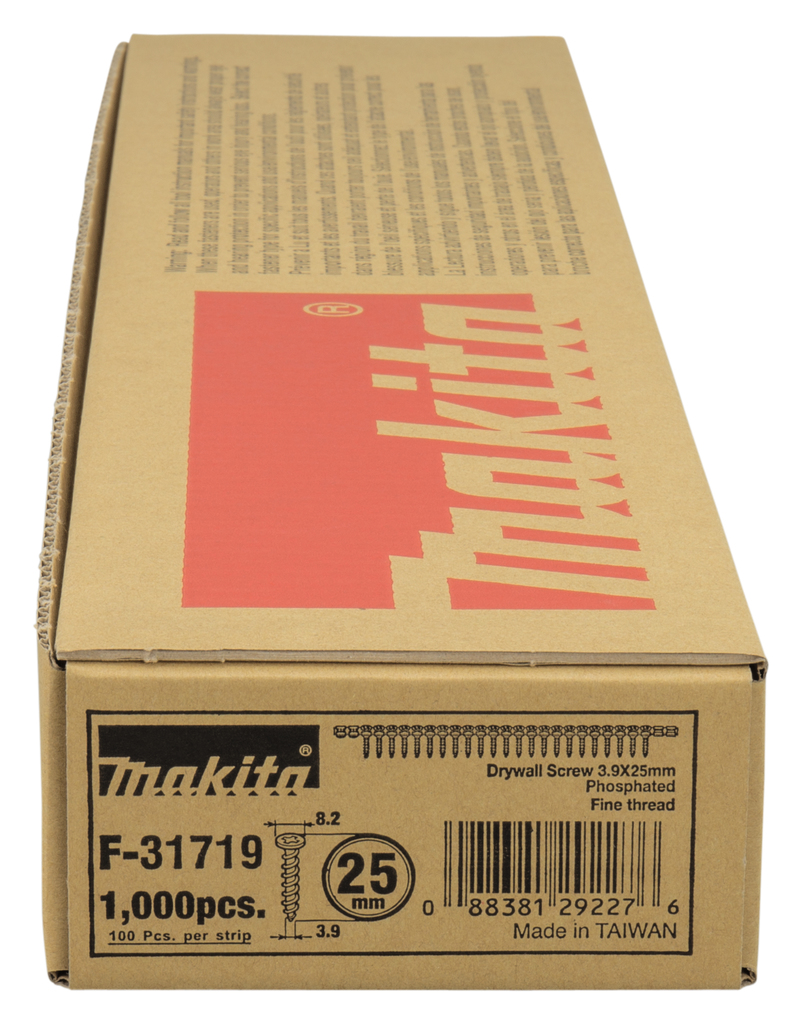 Schroeflint gipsplaat 3,9x25mm