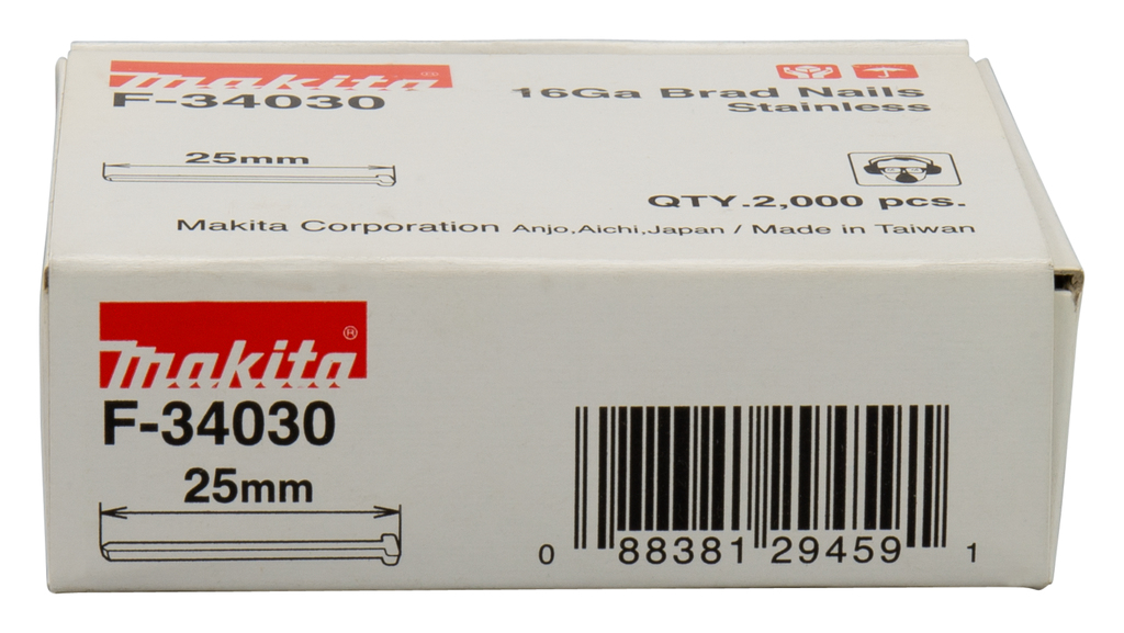 Brad RVS 25mm 1,3x1,6mm 