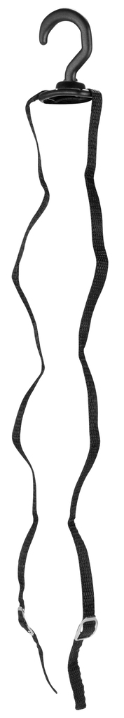 Draagkoord met haak zaklamp