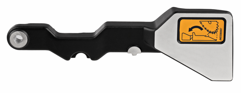 Kantelbare aanslag boven links