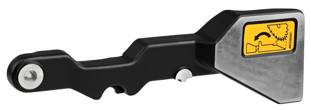 Kantelbare aanslag boven links