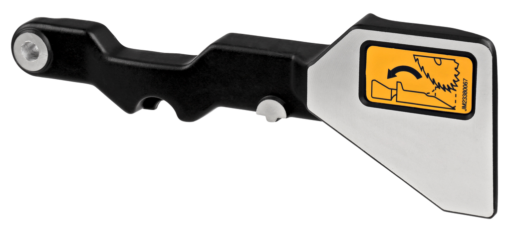 Kantelbare aanslag boven links