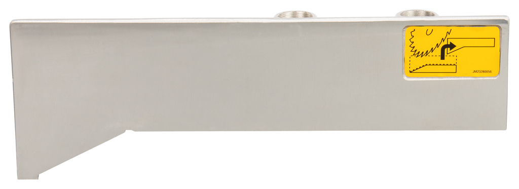 Aanslag boven rechts