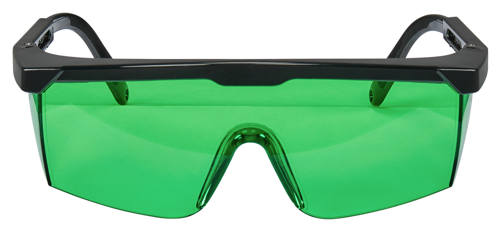 Laserlijn bril groen
