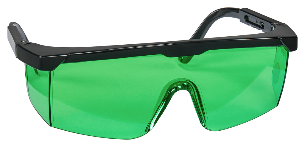 Laserlijn bril groen