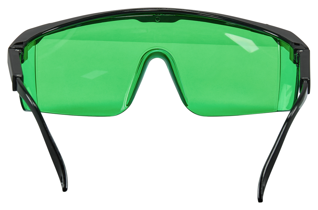 Laserlijn bril groen