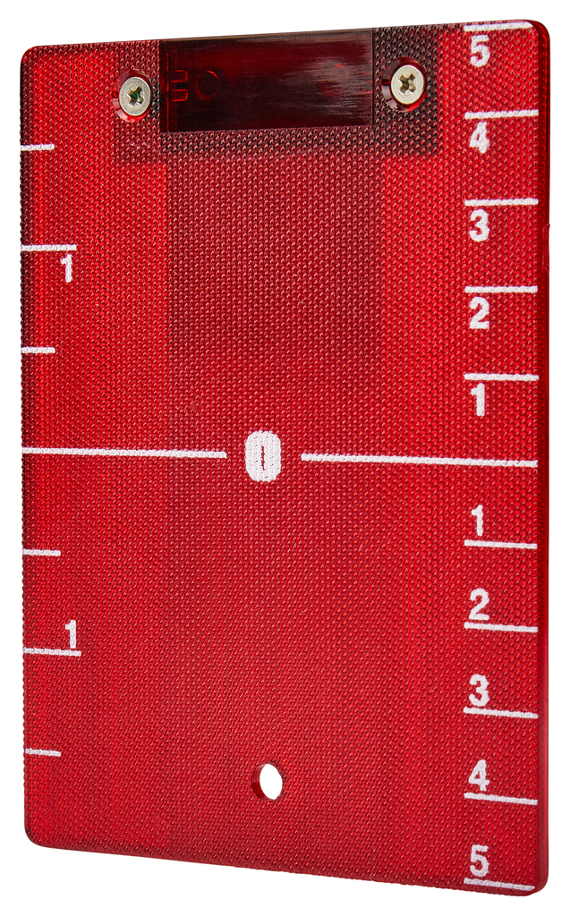 Laserrichtplaat rood rotatielaser