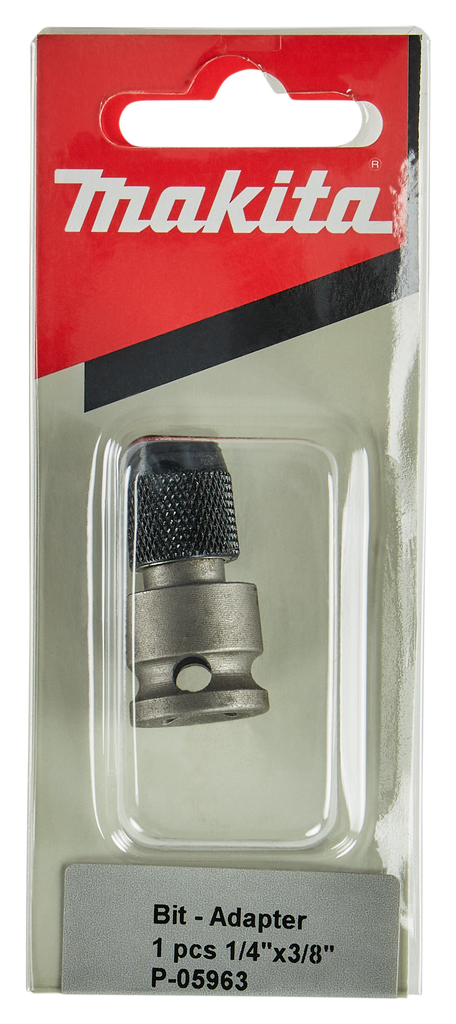 Bithouder 3/8" VK <> 1/4" ZK