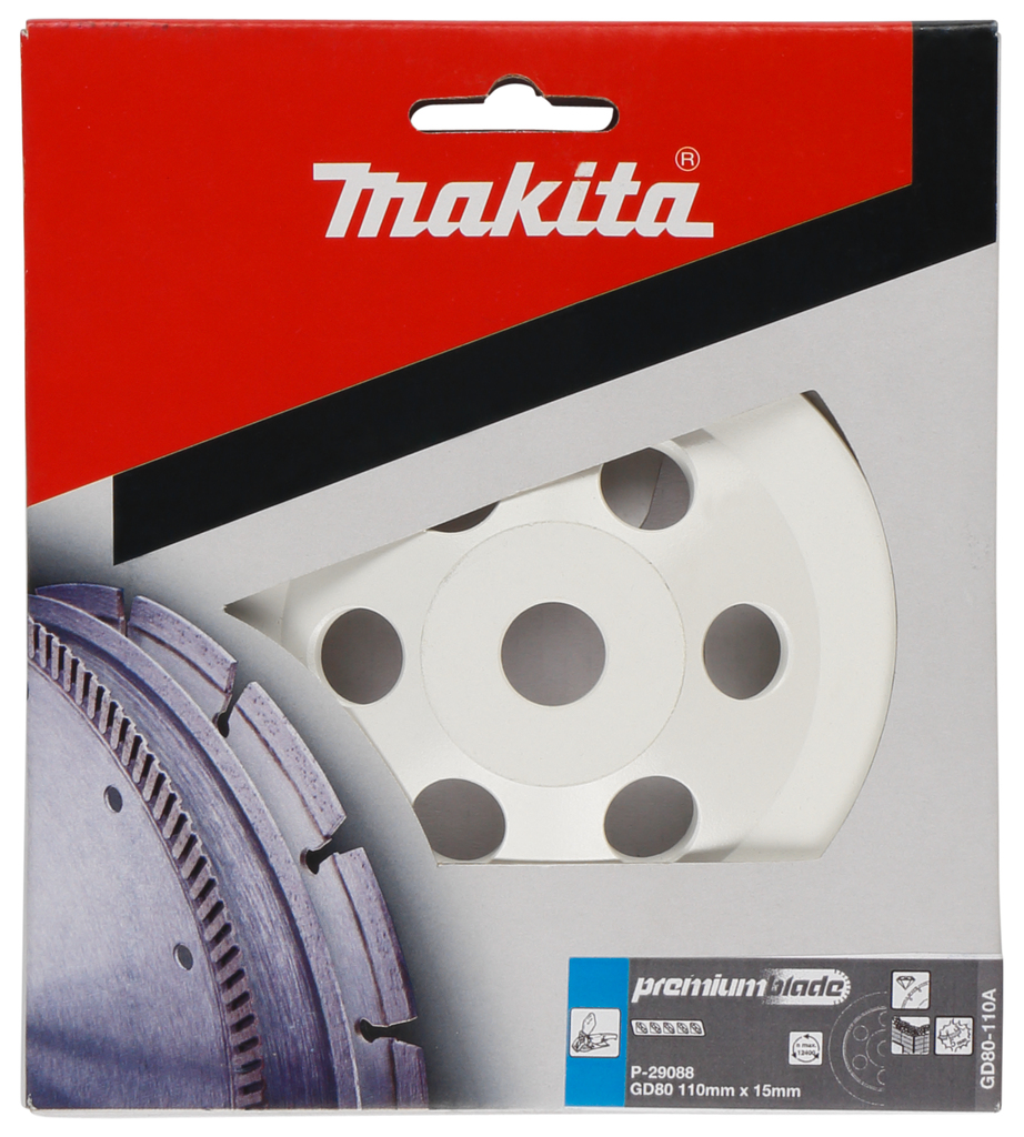 Diamant komschijf 110mm zeer fijn