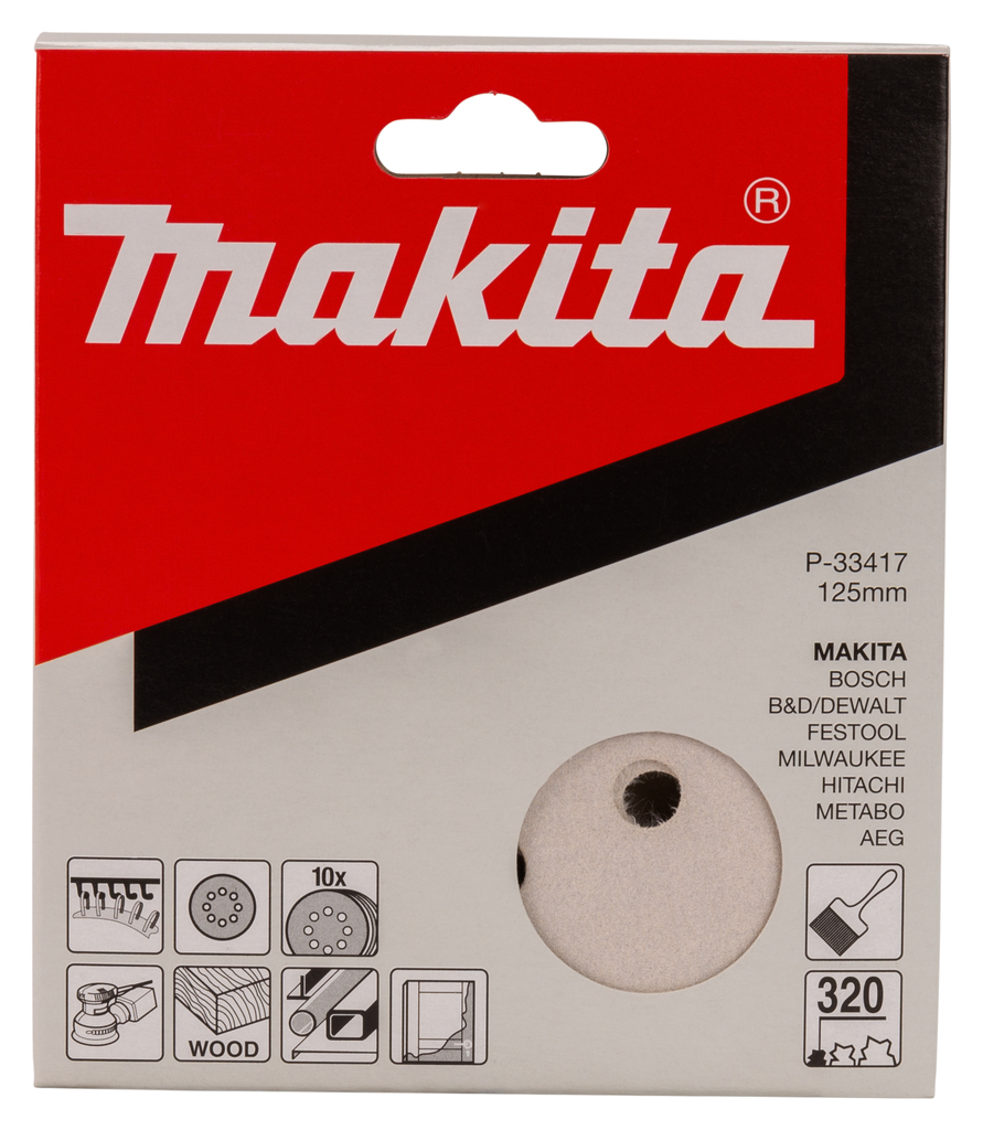 Schuurschijf 125mm A320 velcro